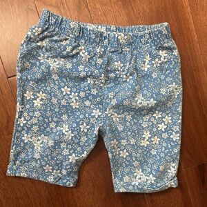 First Impressions Blue and White Star Print Shorts